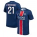 Paris Saint-Germain Lucas Hernandez #21 Hjemmedrakt 2024-25 Korte ermer